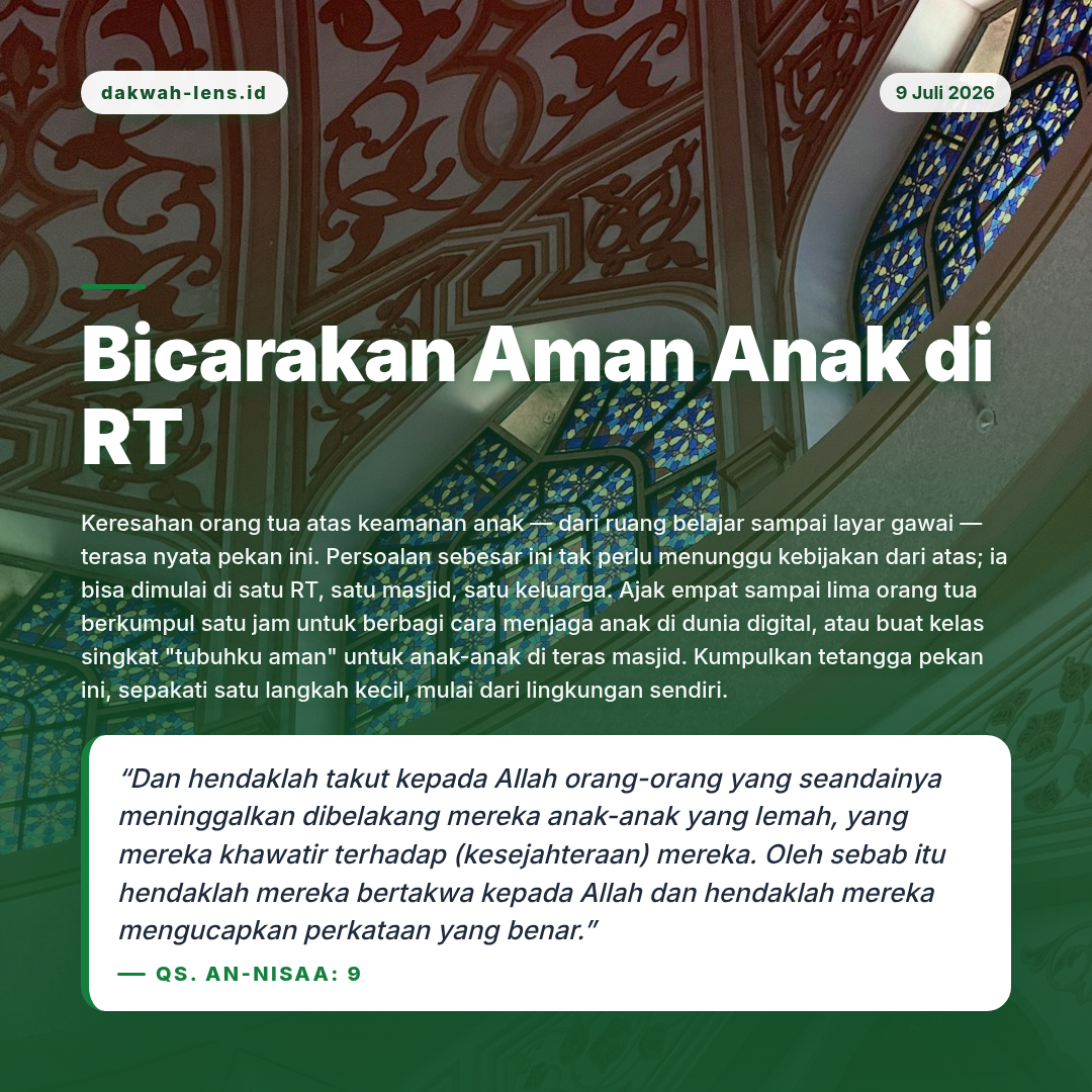 Aksi Sosial — Sosial & Keluarga