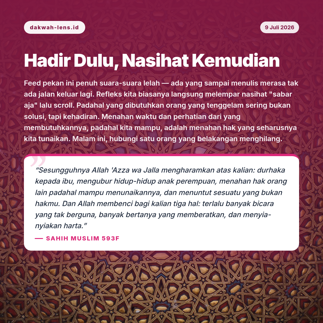 Refleksi Gen Z — Sosial & Keluarga