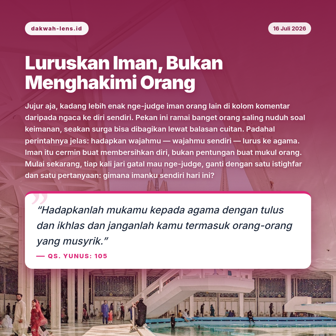 Refleksi Gen Z — Aqidah & Ibadah