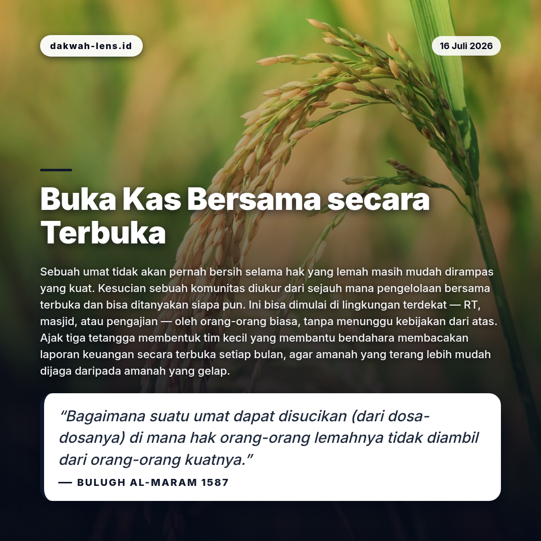 Aksi Sosial — Hukum & Keadilan