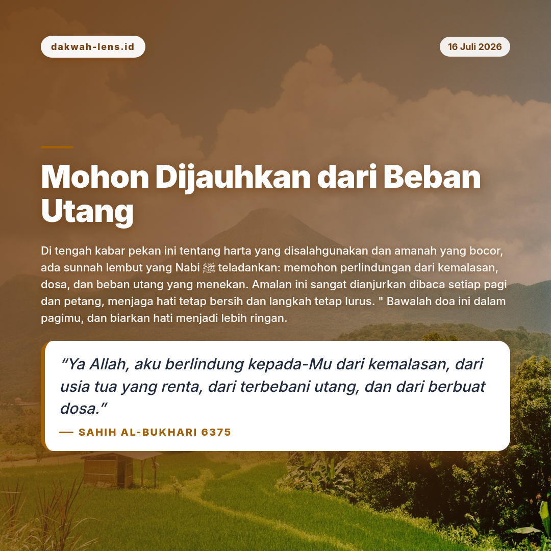 Ajakan Sunnah — Hukum & Keadilan