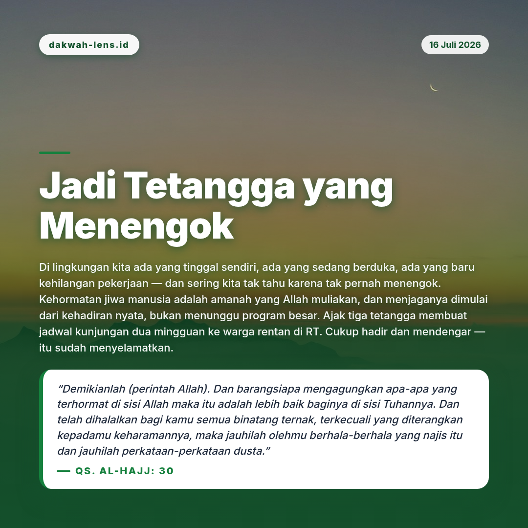 Aksi Sosial — Kesehatan & Kehidupan