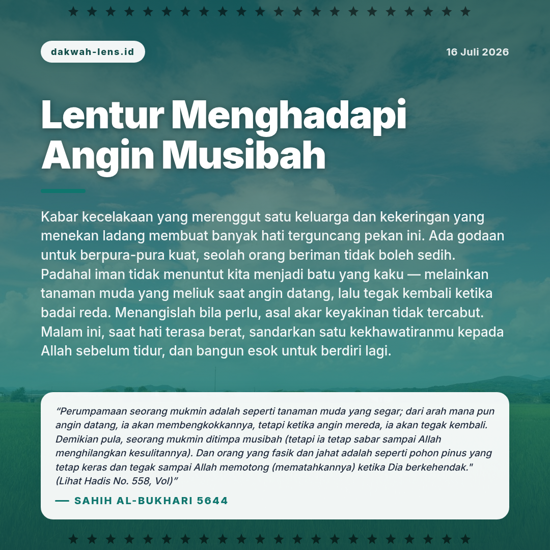 Khutbah — Lingkungan & Bencana