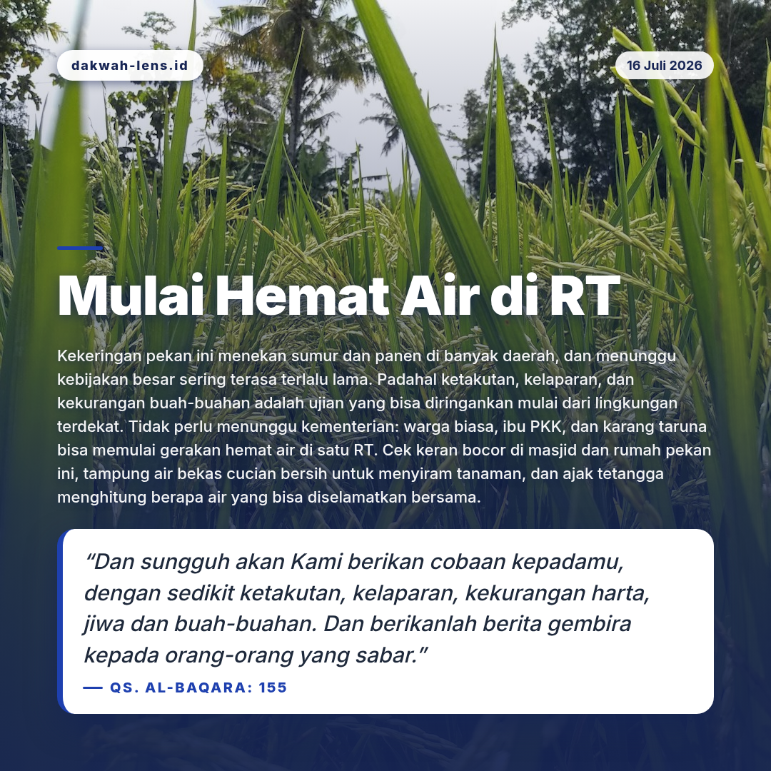 Aksi Sosial — Lingkungan & Bencana