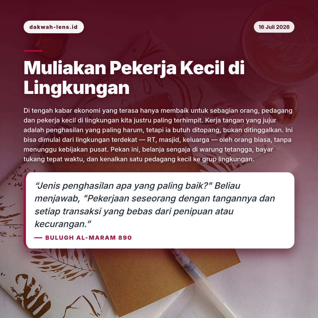Aksi Sosial — Pekerja & Pertanian Rakyat