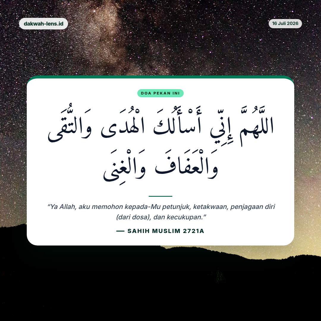 Doa Pekan Ini — Pekerja & Pertanian Rakyat