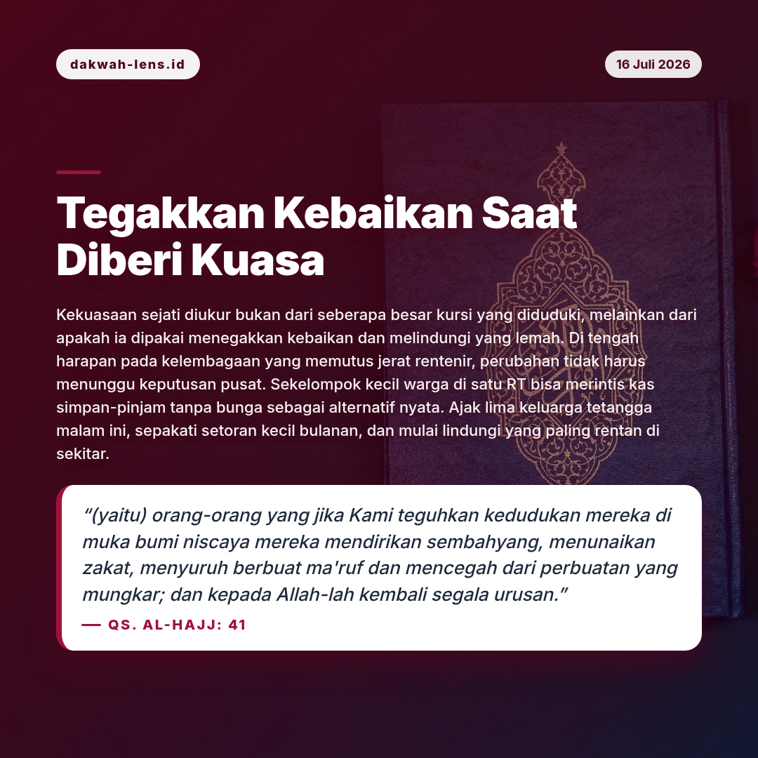 Aksi Sosial — Pemerintahan & Kebijakan