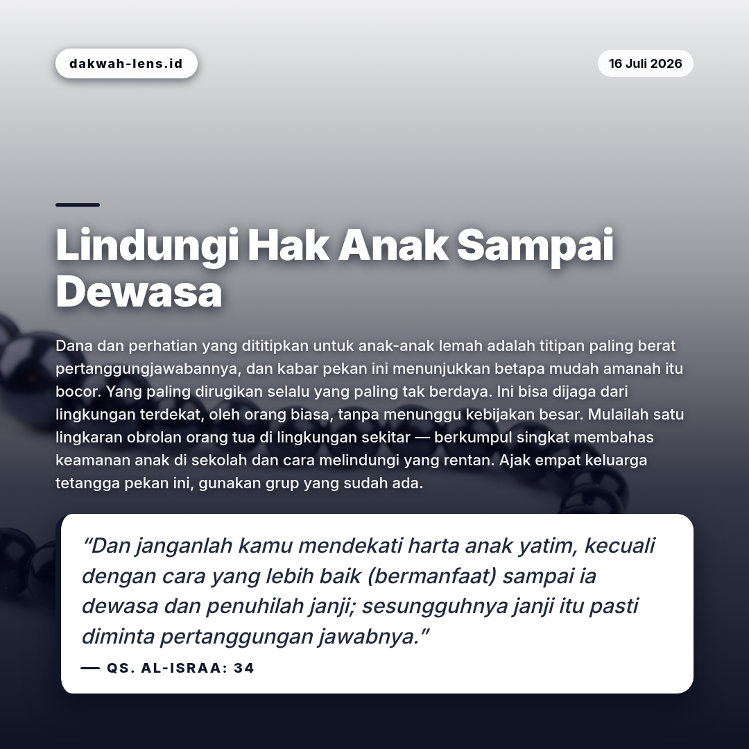 Aksi Sosial — Pendidikan & SDM