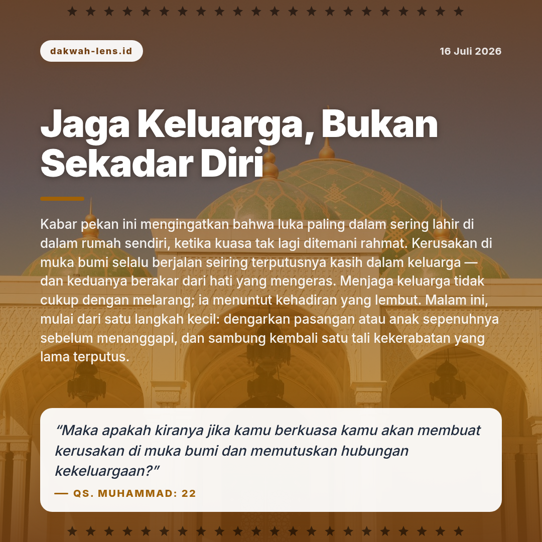 Khutbah — Sosial & Keluarga