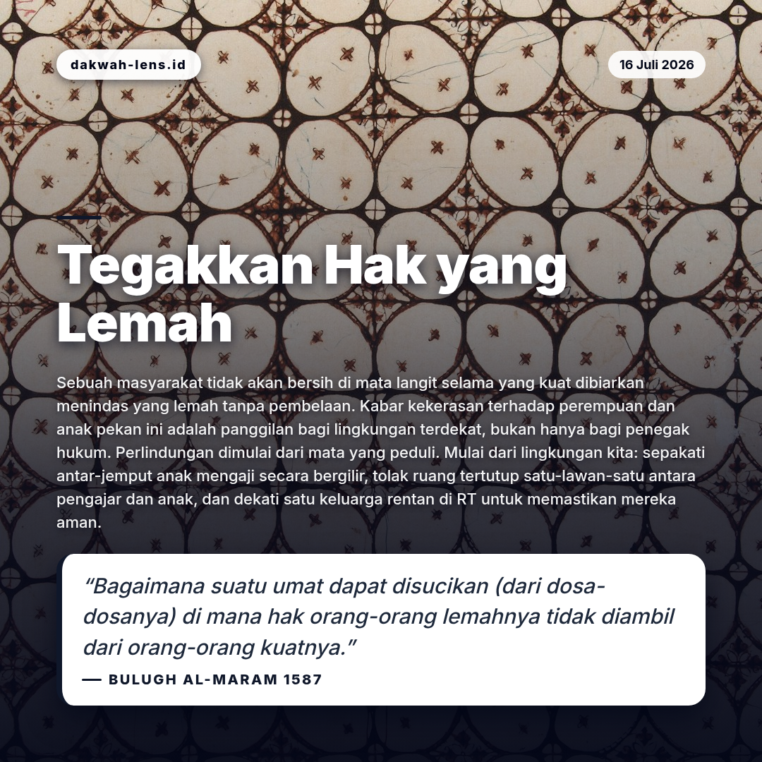 Aksi Sosial — Sosial & Keluarga