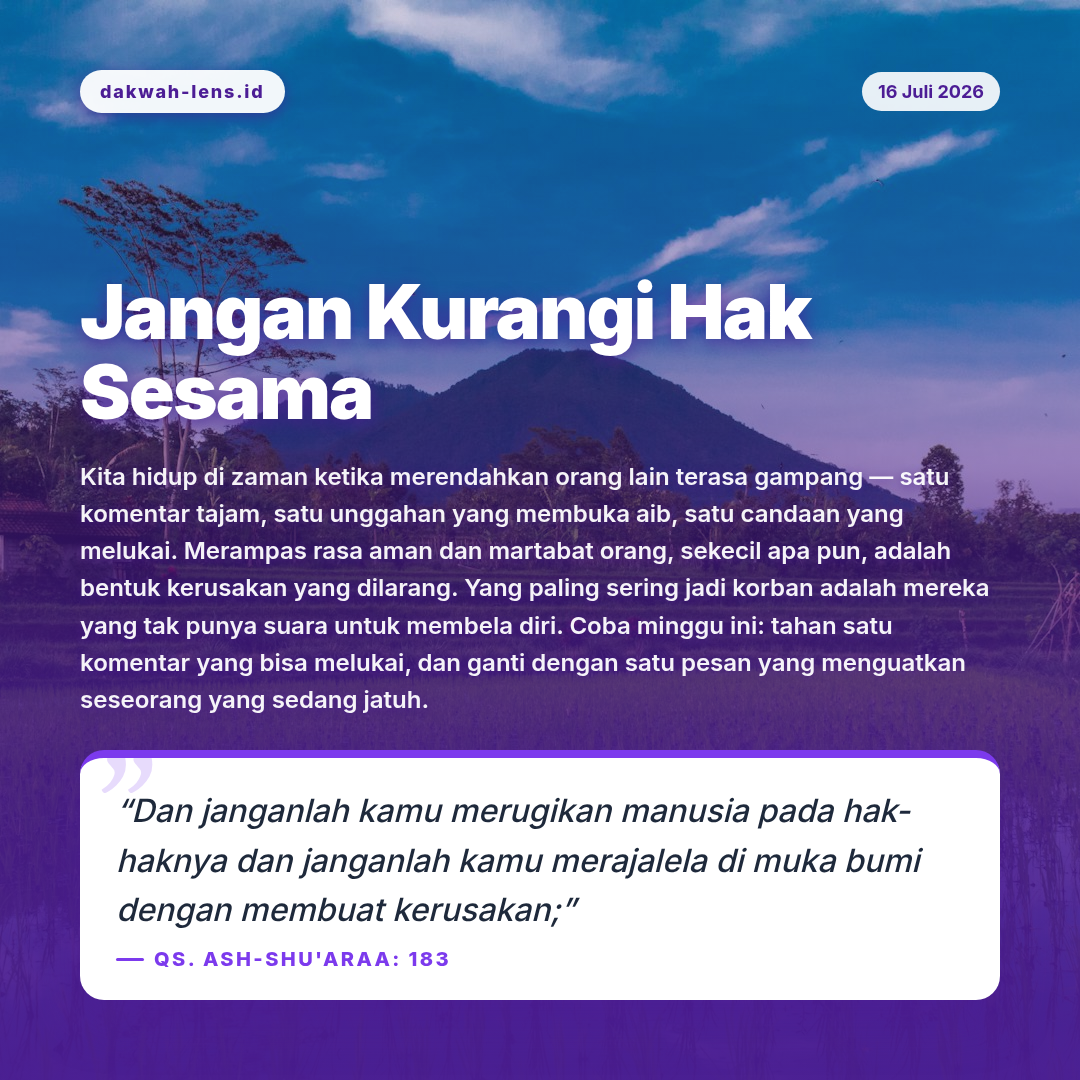 Refleksi Gen Z — Sosial & Keluarga
