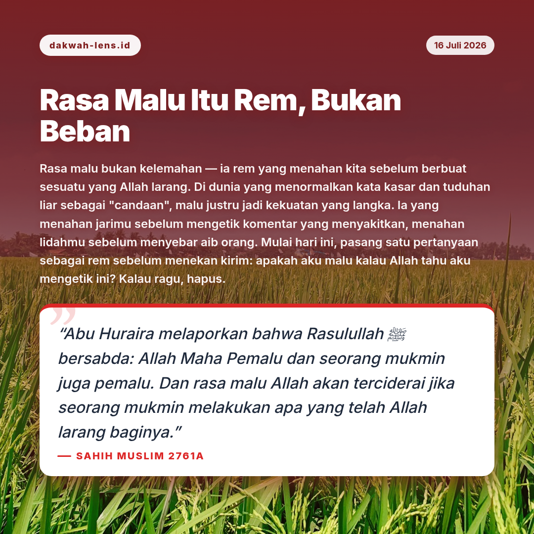 Refleksi Gen Z — Toleransi & Lintas-Iman